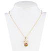 Кулон Xuping колір 18K з кр-ми Swarovski на ланцюжку Куб Vitrail Medium з морською зіркою довжина 40-45см фото №2