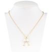 Кулон Xuping колір 18K з кр-ми Swarovski на ланцюжку Бокали з кристалами АВ довжина 40-45,5см х 2мм фото №2 Кулон Xuping колір 18K з кр-ми Swarovski на ланцюжку Бокали з кристалами АВ довжина 40-45,5см х 2мм фото №2