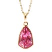 Кулон Xuping цвет 18K с кристаллами Swarovski на цепочке Кристалл Rose длина 39-44см х 1мм фото №3 Кулон Xuping цвет 18K с кристаллами Swarovski на цепочке Кристалл Rose длина 39-44см х 1мм фото №3