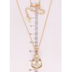 Кулон Xuping колір 18K з кристалами Swarovski на ланцюжку Кристал Clear довжина 39.5-44.5см х 1мм фото №4 Кулон Xuping колір 18K з кристалами Swarovski на ланцюжку Кристал Clear довжина 39.5-44.5см х 1мм фото №4