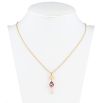 Кулон Xuping 18K с кр-ми Swarovski на цепочке Лиса с кристаллом Amethyst длина 40-45см х 1мм фото №2 Кулон Xuping 18K с кр-ми Swarovski на цепочке Лиса с кристаллом Amethyst длина 40-45см х 1мм фото №2