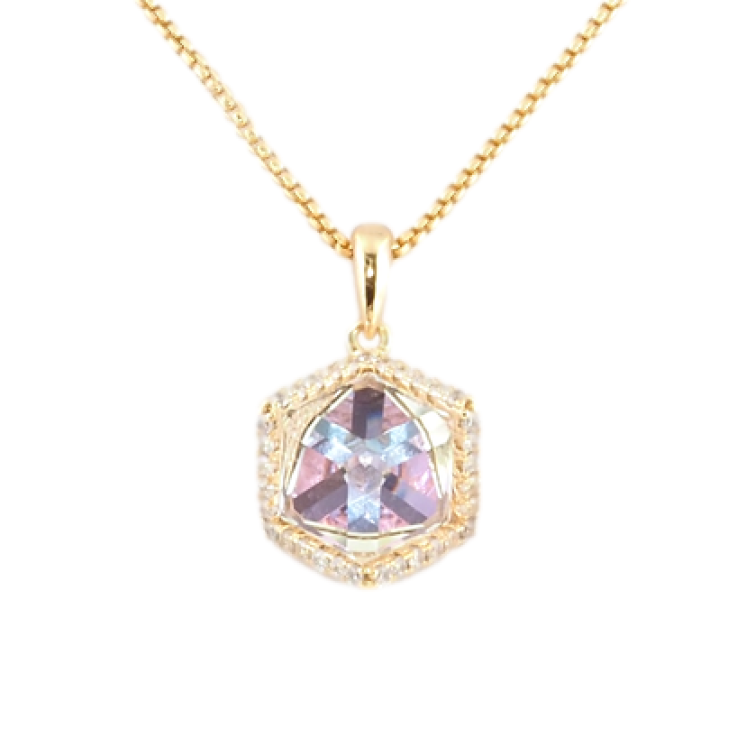 Кулон Xuping 18K с кр-ми Swarovski на цепочке Кристальный куб длина 40,5-46см х 1мм фото №10 Кулон Xuping 18K с кр-ми Swarovski на цепочке Кристальный куб длина 40,5-46см х 1мм фото №10