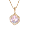 Кулон Xuping 18K с кр-ми Swarovski на цепочке Кристальный куб длина 40,5-46см х 1мм фото №4 Кулон Xuping 18K с кр-ми Swarovski на цепочке Кристальный куб длина 40,5-46см х 1мм фото №4