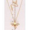 Кулон Xuping колір 18K з кр-ми Swarovski на ланцюжку Слон з кристалом АВ довжина 39,5-44,5см х фото №4 Кулон Xuping колір 18K з кр-ми Swarovski на ланцюжку Слон з кристалом АВ довжина 39,5-44,5см х фото №4