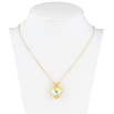 Кулон Xuping цвет 18K с кр-ми Swarovski на цепочке Сердце Sunshine Delite с короной длина 40-45см х 1мм фото №2 Кулон Xuping цвет 18K с кр-ми Swarovski на цепочке Сердце Sunshine Delite с короной длина 40-45см х 1мм фото №2