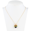 Кулон Xuping колір 18K з кр-ми Swarovski на ланцюжку Серце Vitrail Medium з короною довжина 39,5-44,5см х фото №2 Кулон Xuping колір 18K з кр-ми Swarovski на ланцюжку Серце Vitrail Medium з короною довжина 39,5-44,5см х фото №2