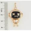 Кулон Xuping Позолота 18K Чоловічок для ланцюжка до 5мм фото №2