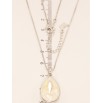 Кулон Xuping цвет Родий с кристаллами Swarovski на цепочке Кристалл White Opal длина 39.5-45см х 1мм фото №6 Кулон Xuping цвет Родий с кристаллами Swarovski на цепочке Кристалл White Opal длина 39.5-45см х 1мм фото №6