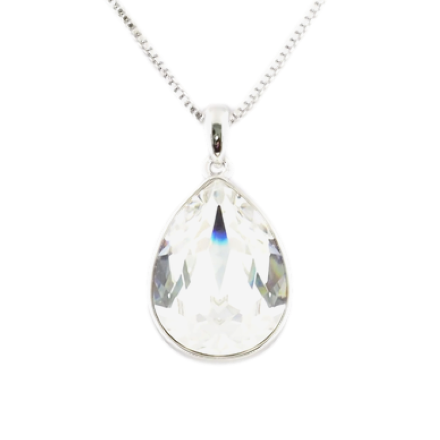 Кулон Xuping цвет Родий с кристаллами Swarovski на цепочке Кристалл Clear длина 39-44см х 1мм фото №1 Кулон Xuping цвет Родий с кристаллами Swarovski на цепочке Кристалл Clear длина 39-44см х 1мм фото №1