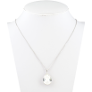 Кулон Xuping цвет Родий с кристаллами Swarovski на цепочке Кристалл Clear длина 39-44см х 1мм фото №2 Кулон Xuping цвет Родий с кристаллами Swarovski на цепочке Кристалл Clear длина 39-44см х 1мм фото №2