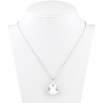 Кулон Xuping цвет Родий с кристаллами Swarovski на цепочке Кристалл Clear длина 39-44см х 1мм фото №3 Кулон Xuping цвет Родий с кристаллами Swarovski на цепочке Кристалл Clear длина 39-44см х 1мм фото №3