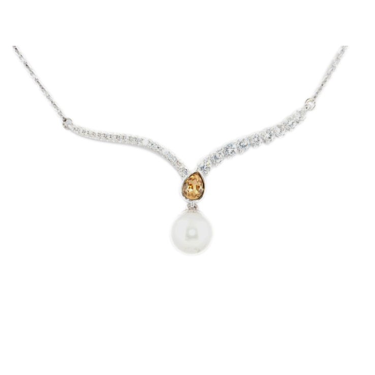 Подвеска Xuping цвет Родий с кристаллами Swarovski на цепочке Бесценный Дар длина 50-55см фото №8 Подвеска Xuping цвет Родий с кристаллами Swarovski на цепочке Бесценный Дар длина 50-55см фото №8
