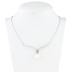 Подвеска Xuping цвет Родий с кристаллами Swarovski на цепочке Бесценный Дар длина 50-55см фото №2 Подвеска Xuping цвет Родий с кристаллами Swarovski на цепочке Бесценный Дар длина 50-55см фото №2