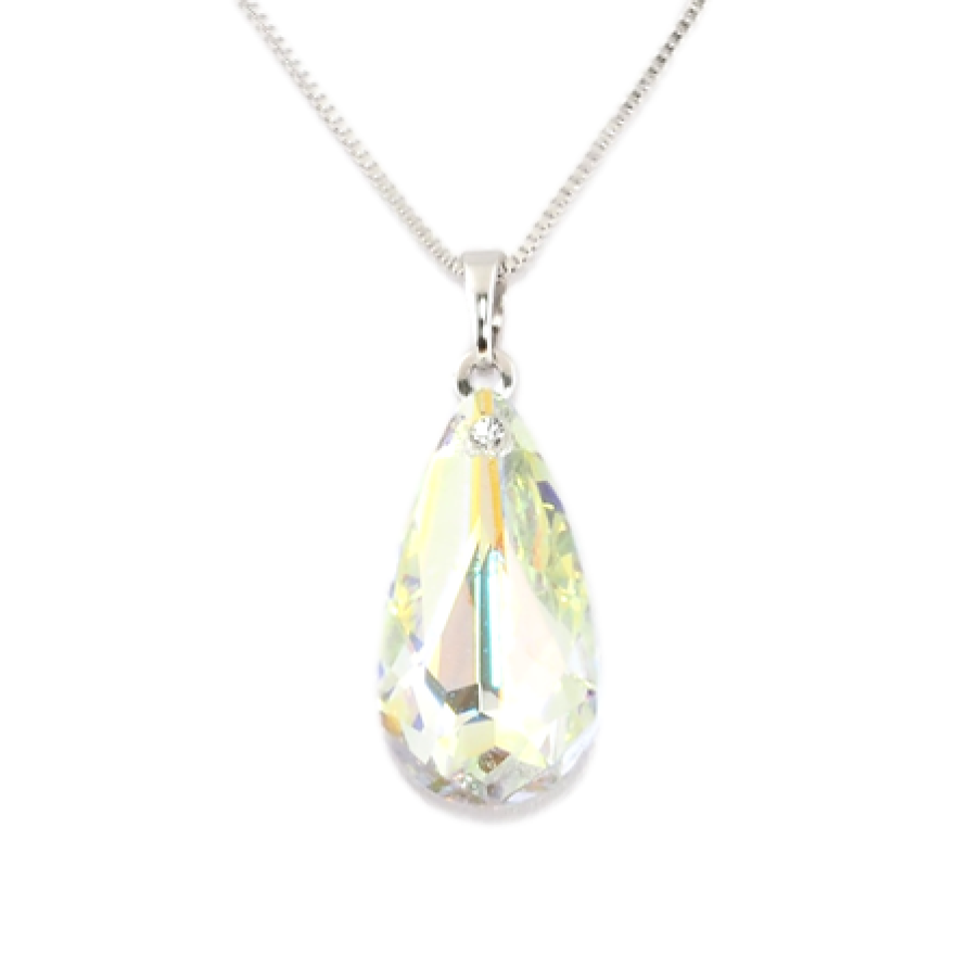 Кулон Xuping цвет Родий с кристаллами Swarovski на цепочке Кристалл Sunshine Delite длина 40-45см х 1мм фото №1 Кулон Xuping цвет Родий с кристаллами Swarovski на цепочке Кристалл Sunshine Delite длина 40-45см х 1мм фото №1