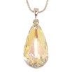 Кулон Xuping цвет Родий с кристаллами Swarovski на цепочке Кристалл Sunshine Delite длина 40-45см х 1мм фото №3 Кулон Xuping цвет Родий с кристаллами Swarovski на цепочке Кристалл Sunshine Delite длина 40-45см х 1мм фото №3