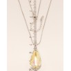 Кулон Xuping цвет Родий с кристаллами Swarovski на цепочке Кристалл Sunshine Delite длина 40-45см х 1мм фото №6 Кулон Xuping цвет Родий с кристаллами Swarovski на цепочке Кристалл Sunshine Delite длина 40-45см х 1мм фото №6