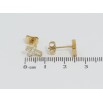 Сережки Xuping TTM Stainless Steel колір 14K пусети Хрестики з цирконієм фото №2 Сережки Xuping TTM Stainless Steel колір 14K пусети Хрестики з цирконієм фото №2