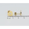 Серьги Xuping TTM Stainless Steel цвет 14K пусеты Сердечки фото №2 Серьги Xuping TTM Stainless Steel цвет 14K пусеты Сердечки фото №2