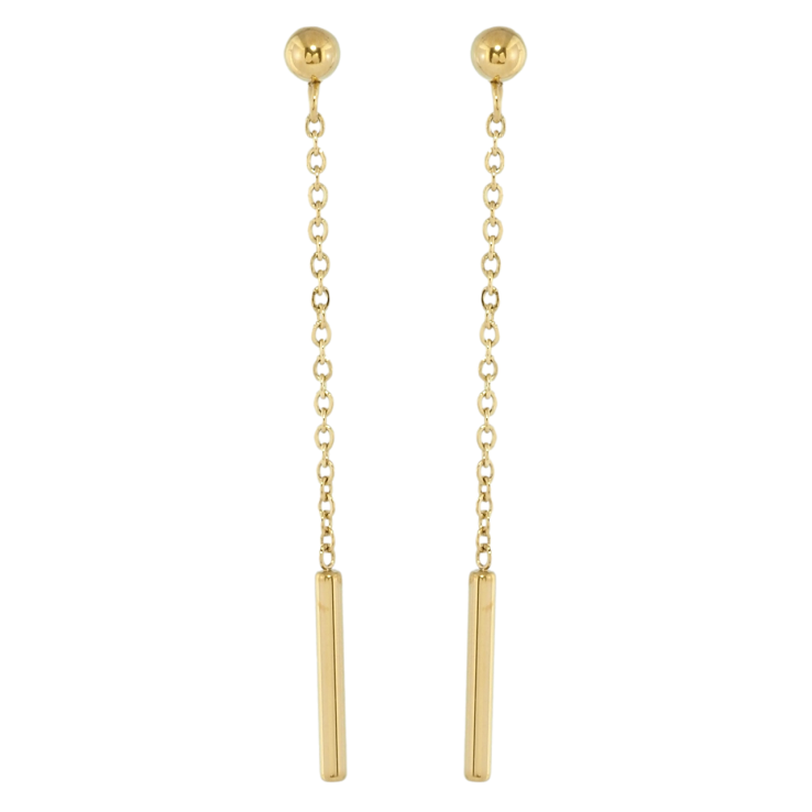 Серьги Xuping TTM Stainless Steel цвет 14K пусеты Декоративные подвески фото №11