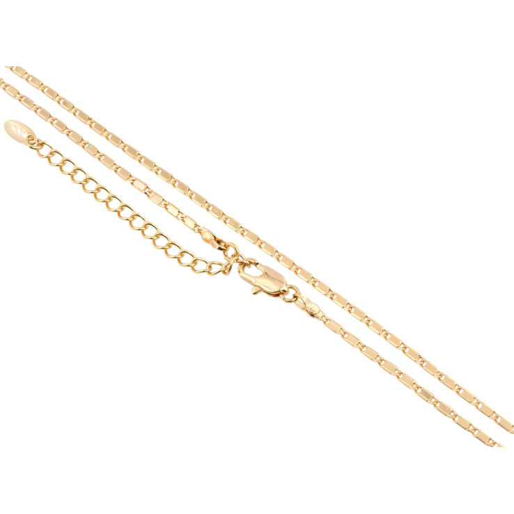 Ланцюжок Xuping Позолота 18K Плетіння Морський ланцюг довжина 45-50см х 2мм фото №10 Ланцюжок Xuping Позолота 18K Плетіння Морський ланцюг довжина 45-50см х 2мм фото №10