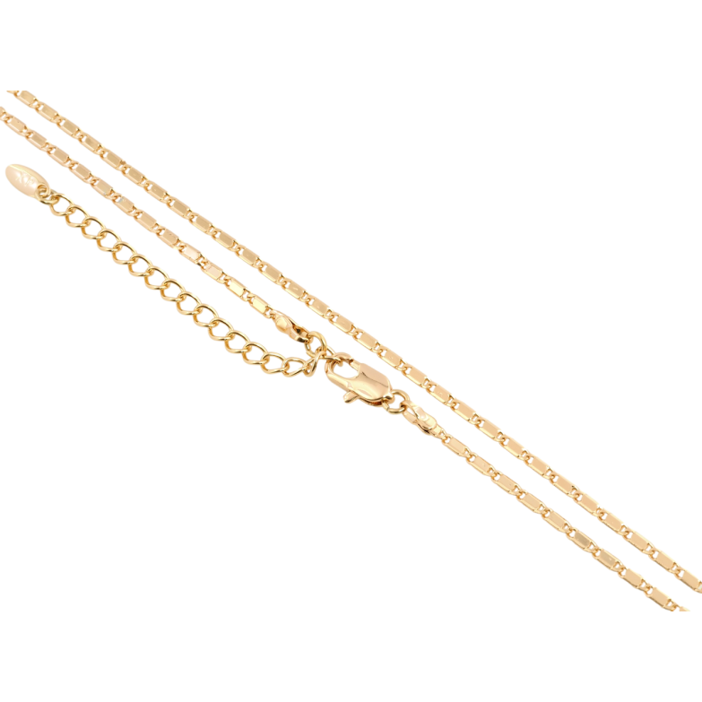 Ланцюжок Xuping Позолота 18K Плетіння Морський ланцюг довжина 45-50см х 2мм фото №11