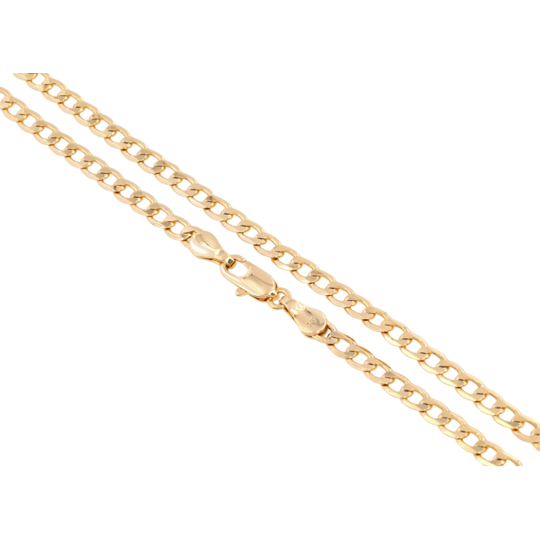 Цепочка Xuping Позолота 18K Плетение Панцирное длина 45см х 3.5мм фото №1 Цепочка Xuping Позолота 18K Плетение Панцирное длина 45см х 3.5мм фото №1