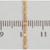 Ланцюжок Xuping Позолота 18K Плетіння Морський ланцюг перекручений довжина 44-49см х 2мм фото №2 Ланцюжок Xuping Позолота 18K Плетіння Морський ланцюг перекручений довжина 44-49см х 2мм фото №2