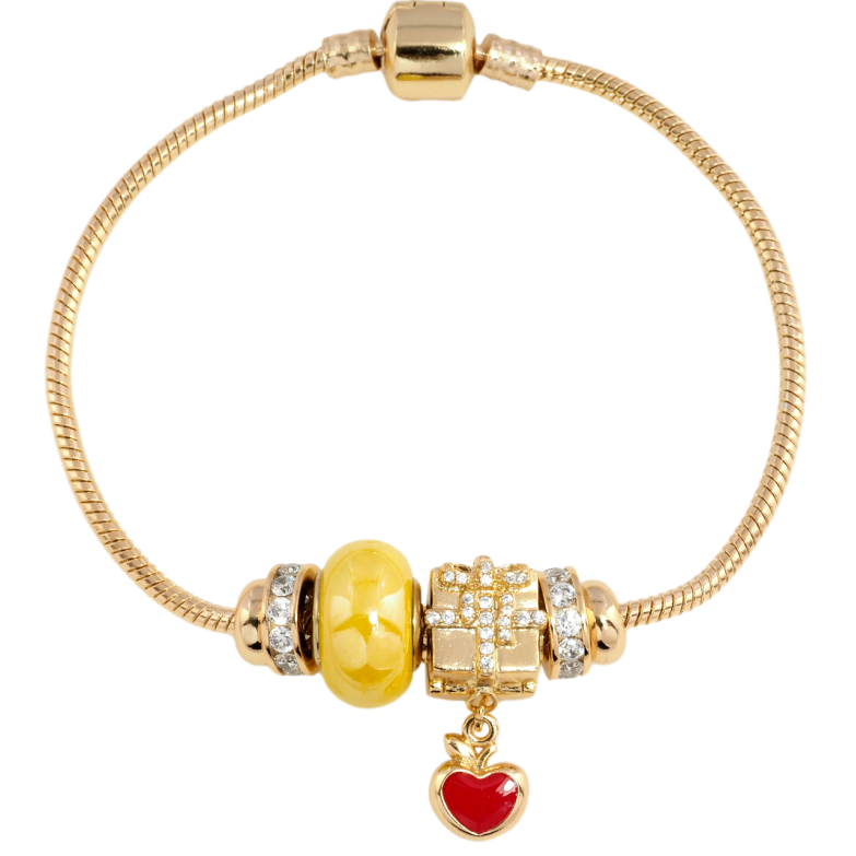 Браслет Xuping Позолота 18K У стилі Pandora Ювелірний шнур з намистинами довжина 21.5см х 3мм фото №17 Браслет Xuping Позолота 18K У стилі Pandora Ювелірний шнур з намистинами довжина 21.5см х 3мм фото №17