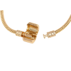 Браслет Xuping Позолота 18K В стиле Pandora Ювелирный шнур с бусинами длина 21.5см х 3мм фото №3 Браслет Xuping Позолота 18K В стиле Pandora Ювелирный шнур с бусинами длина 21.5см х 3мм фото №3
