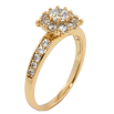 Кольцо Xuping Позолота 18K Инкрустация цирконием фото №2 Кольцо Xuping Позолота 18K Инкрустация цирконием фото №2