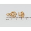 Серьги Xuping Позолота 18K английский замок Цветочки фото №2 Серьги Xuping Позолота 18K английский замок Цветочки фото №2