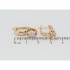 Серьги Xuping Позолота 18K английский замок Кристальные цветочки фото №2 Серьги Xuping Позолота 18K английский замок Кристальные цветочки фото №2