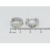 Серьги Xuping TTM Stainless Steel цвет Родий колечки Узор салатовые кристальные вставки фото №2 Серьги Xuping TTM Stainless Steel цвет Родий колечки Узор салатовые кристальные вставки фото №2