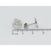 Серьги Xuping TTM Stainless Steel цвет Родий пусеты Древо жизни фото №2