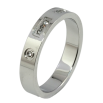 Кольцо Xuping TTM Stainless Steel Цвет Родий Узор с цирконием. шир. 4мм фото №2 Кольцо Xuping TTM Stainless Steel Цвет Родий Узор с цирконием. шир. 4мм фото №2