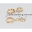 Серьги Xuping Позолота 18K подвески на колечках Желуди 2 в 1 фото №2 Серьги Xuping Позолота 18K подвески на колечках Желуди 2 в 1 фото №2