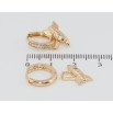 Серьги Xuping Позолота 18K подвески на колечках Ракеты 2 в 1 фото №2 Серьги Xuping Позолота 18K подвески на колечках Ракеты 2 в 1 фото №2