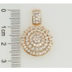 Кулон Xuping Позолота 18K Інкрустація цирконієм для ланцюжка до 4мм фото №2