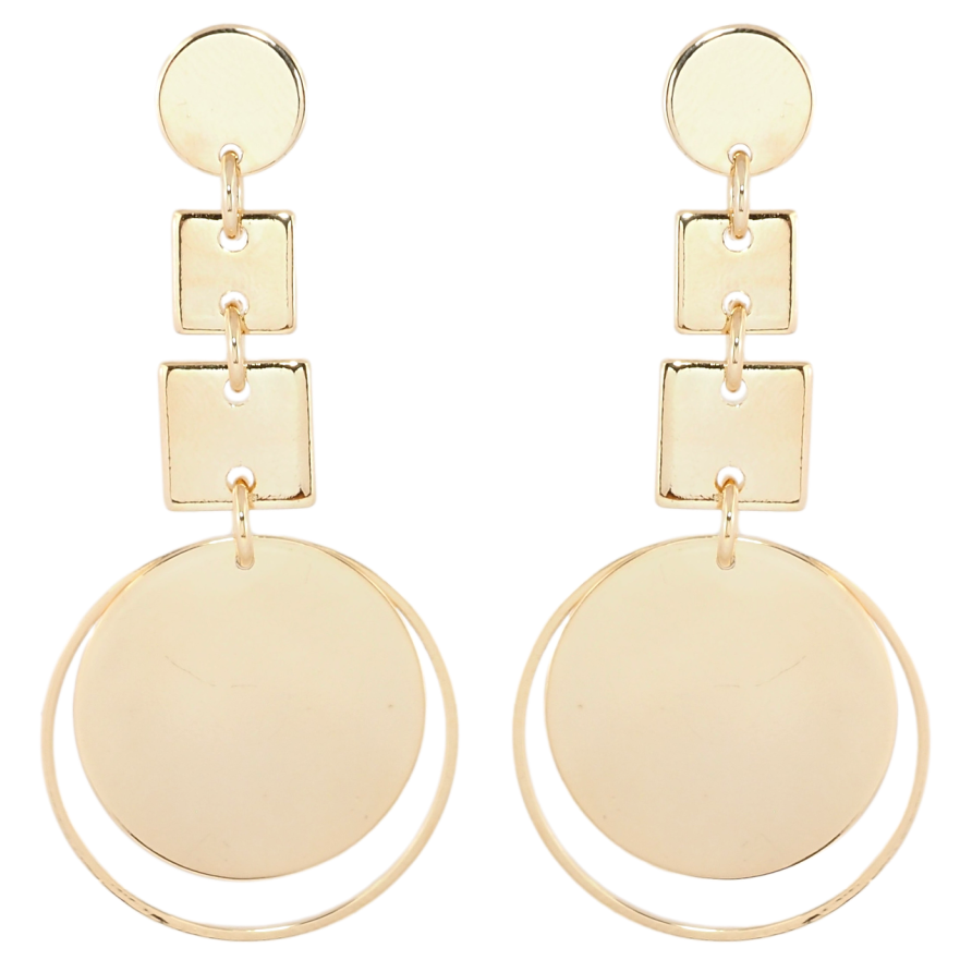 Серьги Xuping Позолота 18K пусеты Фигурные подвески фото №1 Серьги Xuping Позолота 18K пусеты Фигурные подвески фото №1