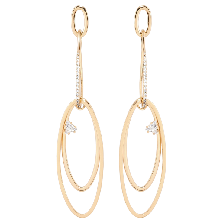 Серьги Xuping Позолота 18K пусеты Сердечки с вставками циркония фото №11 Серьги Xuping Позолота 18K пусеты Сердечки с вставками циркония фото №11