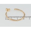 Серьги Xuping Позолота 18K пусеты Дуги с узором дорожки циркония фото №2 Серьги Xuping Позолота 18K пусеты Дуги с узором дорожки циркония фото №2