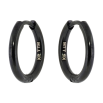 Серьги Xuping цвет Black подвески на колечках Сердечки 2 в 1 фото №2 Серьги Xuping цвет Black подвески на колечках Сердечки 2 в 1 фото №2