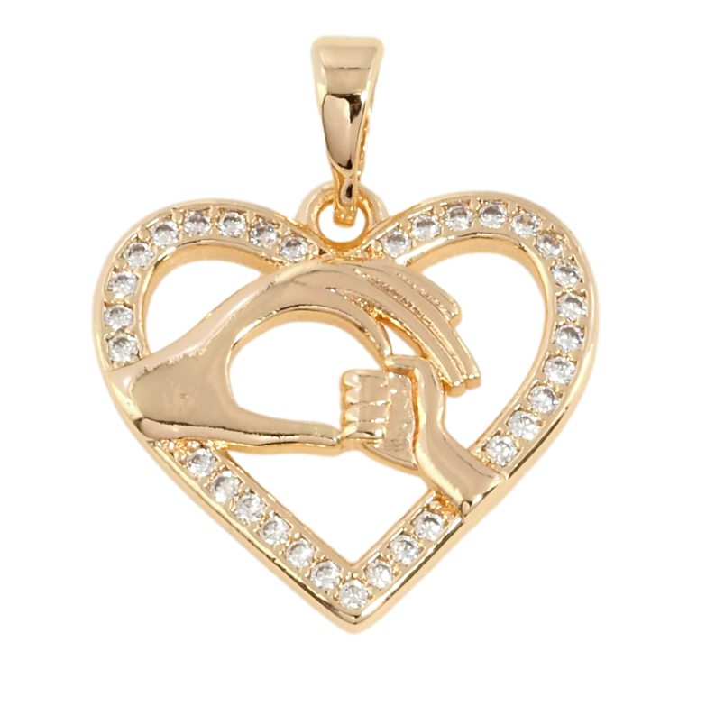 Кулон Xuping M&L Колір 18К Материнська любов для ланцюжка до 5мм фото №1 Кулон Xuping M&L Колір 18К Материнська любов для ланцюжка до 5мм фото №1