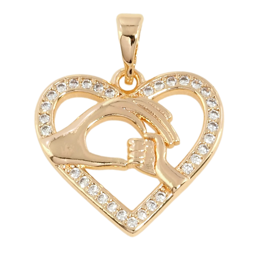 Кулон Xuping M&L Цвет 18К Материнская любовь для цепочки до 5мм фото №1 Кулон Xuping M&L Цвет 18К Материнская любовь для цепочки до 5мм фото №1