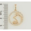 Кулон Xuping M&L Цвет 18К Жирафы для цепочки до 6мм фото №2 Кулон Xuping M&L Цвет 18К Жирафы для цепочки до 6мм фото №2