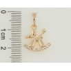 Кулон Xuping M&L Колір 18К Собачка з кульки для ланцюжка до 5мм фото №2 Кулон Xuping M&L Колір 18К Собачка з кульки для ланцюжка до 5мм фото №2