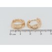 Серьги Xuping Позолота 18K колечки Фигурные фото №2 Серьги Xuping Позолота 18K колечки Фигурные фото №2