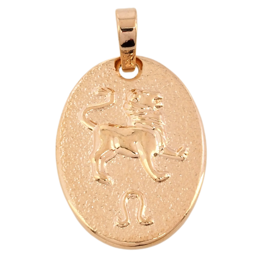 Кулон Xuping Позолота 18K Знак Зодиака Лев для цепочки до 6мм фото №1 Кулон Xuping Позолота 18K Знак Зодиака Лев для цепочки до 6мм фото №1