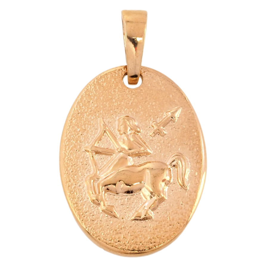 Кулон Xuping Позолота 18K Знак Зодиака Стрелец для цепочки до 6мм фото №1 Кулон Xuping Позолота 18K Знак Зодиака Стрелец для цепочки до 6мм фото №1