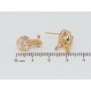 Серьги Xuping Позолота 18K итальянский замок Лампочки фото №2 Серьги Xuping Позолота 18K итальянский замок Лампочки фото №2